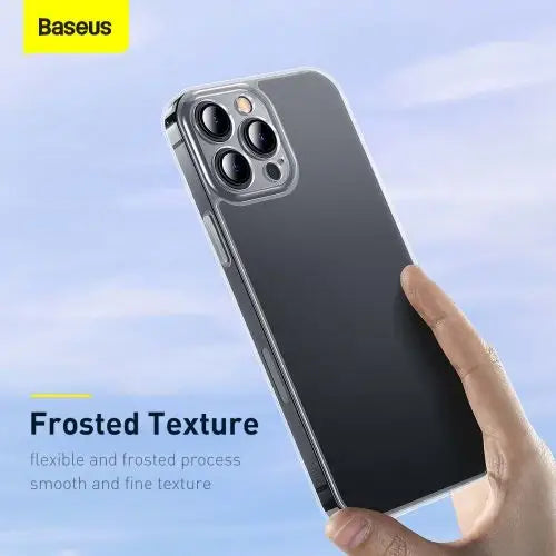 Baseus iPhone 13 Pro case Frosted Glass Protective Transparent (ARWS000102) - iPhone 13