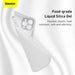 Baseus iPhone 13 Pro case Liquid Silica Gel Protective White (ARYT000402) - iPhone 13