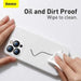Baseus iPhone 13 Pro Max case Liquid Silica Gel Protective White (ARYT000502) - iPhone 13 Pro