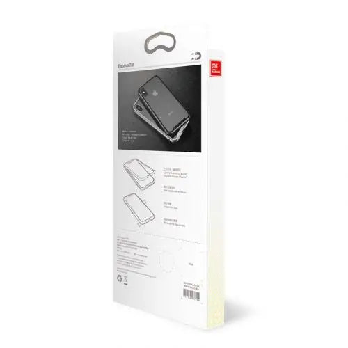 Baseus iPhone X case Magnetite hardware Silver (WIAPIPHX-CS0S) - iPhone X/Xs acc<<<Accessories<<<Основна<<<DunaXML