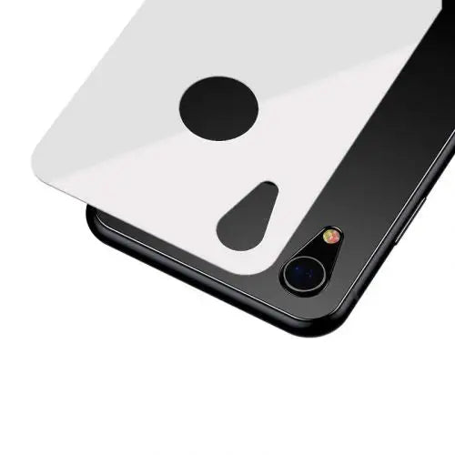 Baseus iPhone Xr 0.3 mm Full coverage curved T-Glass rear Protector White (SGAPIPH61-BM02) - iPhone Xr