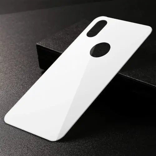 Baseus iPhone Xs 0.3 mm Full coverage curved T-Glass rear Protector White(SGAPIPH58-BM02) - iPhone X/Xs