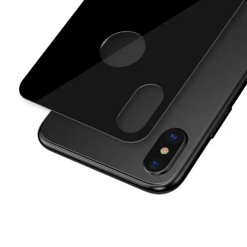 Baseus iPhone Xs Max 0.3 mm Full coverage curved T-Glass rear Protector Black (SGAPIPH65-BM01) - iPhone Xs Max