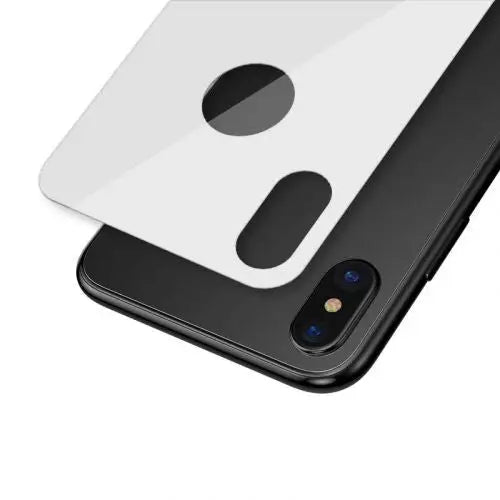 Baseus iPhone Xs Max 0.3 mm Full coverage curved T-Glass rear Protector White (SGAPIPH65-BM02) - iPhone Xs Max