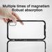 Baseus iPhone Xs Max case Magnetite hardware Silver (WIAPIPH65-CS0S) - iPhone Xs Max