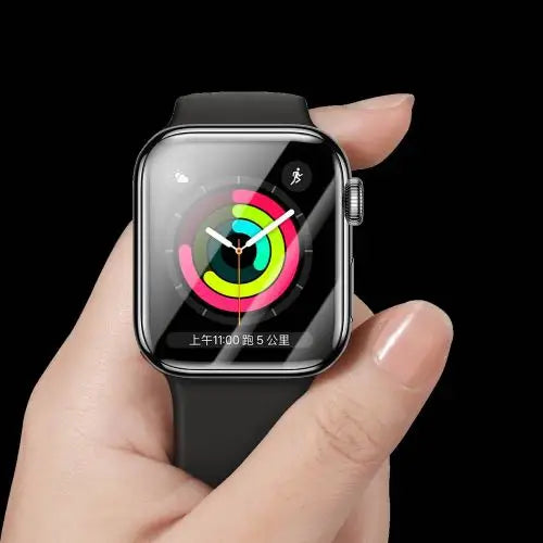 Baseus iWatch 0.2 mm Full-screen curved T-Glass soft screen protector 40mm Black (SGAPWA4-G01)