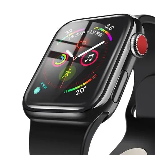 Baseus iWatch 0.2 mm Full-screen curved T-Glass soft screen protector 44mm Black (SGAPWA4-H01)