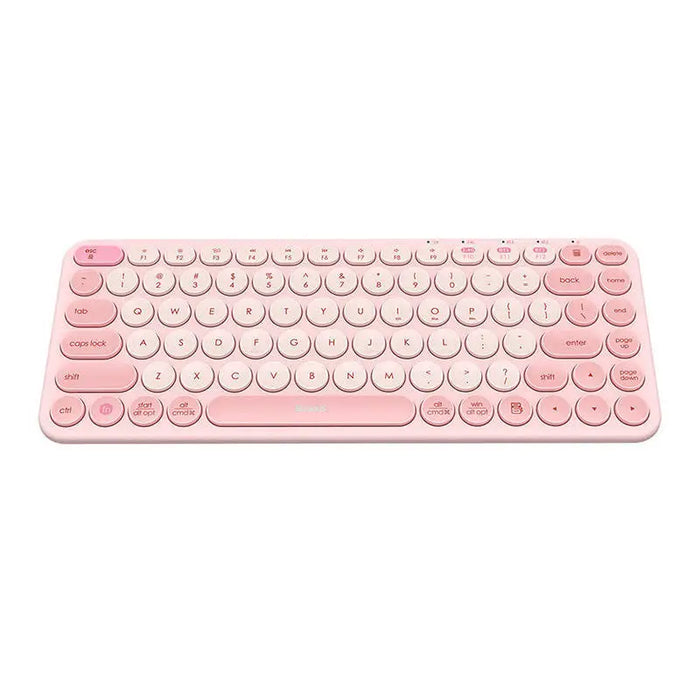 Baseus K01A Wireless Tri-Mode Keyboard Baby Pink - Mice keyboards<<<IT Accessories<<<InnproXML