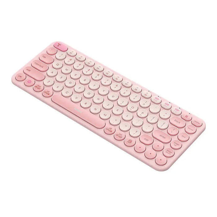 Baseus K01A Wireless Tri-Mode Keyboard Baby Pink - Mice keyboards<<<IT Accessories<<<InnproXML