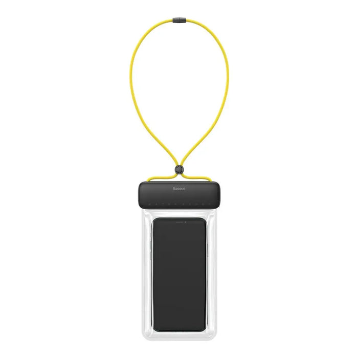 Baseus Let’s Go Universal waterproof case for smartphones (black + yellow) - Waterproof cases<<<Cases<<<GSM