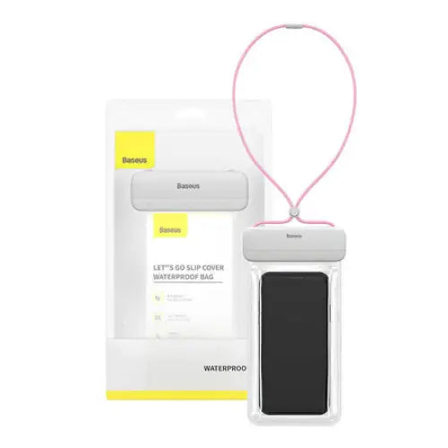 Baseus Let’s Go Universal waterproof case for smartphones (pink) - Waterproof cases<<<Cases<<<GSM
