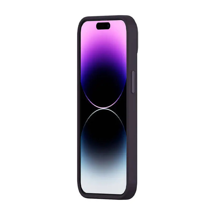 Baseus Liquid Silica Gel Case for iPhone 14 Pro (Elderberry)+ tempered glass + cleaning kit - Protective cases