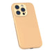 Baseus Liquid Silica Gel Case for iPhone 14 Pro (Sunglow)+ tempered glass + cleaning kit - Protective cases