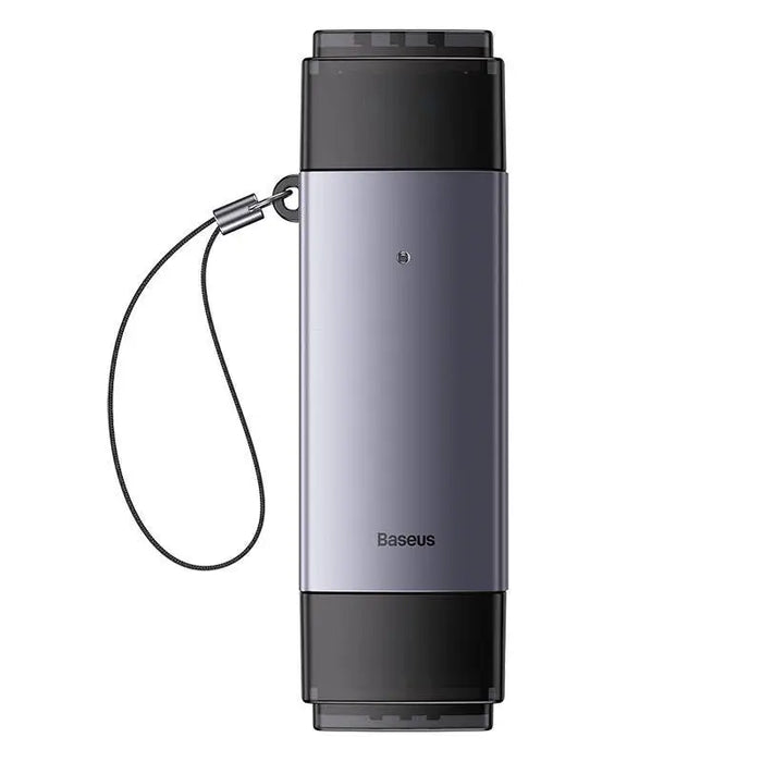 Baseus Lite Series SD/TF memory card reader USB + USB-C (gray) - Card readers<<<IT Accessories<<<InnproXML