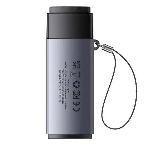 Baseus Lite Series SD/TF memory card reader USB (gray) - Converter<<<Accessories<<<Основна<<<DunaXML&&&Card