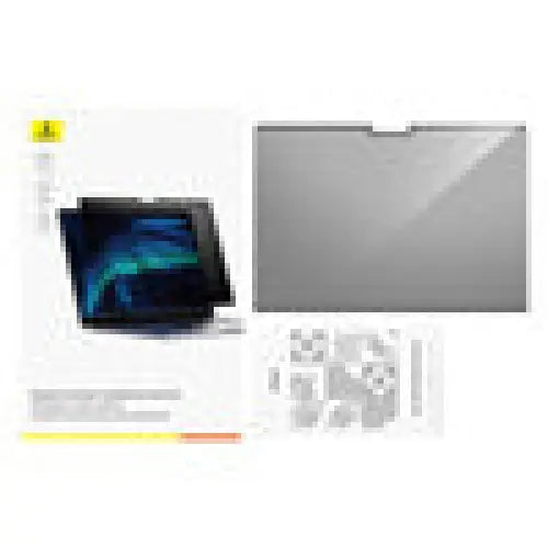 Baseus Magic Drawing magnetic protective privacy overlay for MacBook Pro 16’’ (2021/2023) + cleaning kit (transparent)