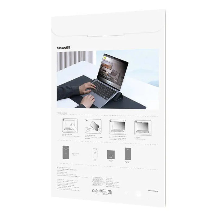 Baseus Magic Drawing magnetic protective privacy overlay for MacBook Pro 16’’ (2021/2023) + cleaning kit (transparent)