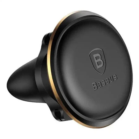Baseus Magnetic Air Vent Car Mount Holder with cable clip Gold - Phone holders<<<Car accessories<<<InnproXML&&&Cell