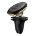 Baseus Magnetic Air Vent Car Mount Holder with cable clip Gold - Phone holders<<<Car accessories<<<InnproXML&&&Cell