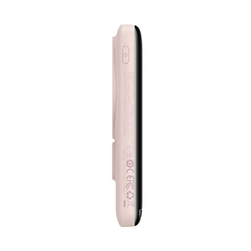 Baseus Magnetic Bracket power bank with wireless charging MagSafe 10000mAh 20W Overseas Edition pink (PPCX000204) + USB