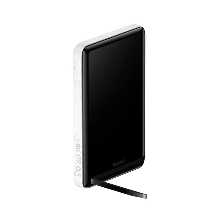 Baseus Magnetic Bracket powerbank with wireless charging MagSafe 10000mAh 20W Overseas Edition white (PPCX000202) + USB