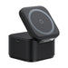 Baseus MagPro 3in1 25W MagSafe Compatible Inductive Charger for Phone and Smartwatch - Black - Cell phone USB