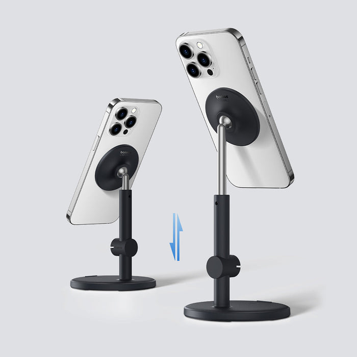 Baseus MagPro magnetic standing holder for the phone - black - Cell phone holders<<<HurtelXML