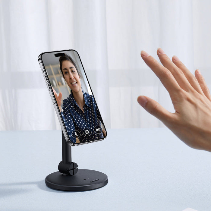 Baseus MagPro magnetic standing holder for the phone - black - Cell phone holders<<<HurtelXML