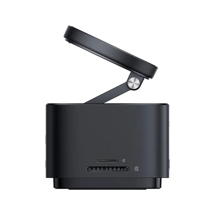 Baseus MagPro Series II 7-in-1 USB-C Hub with MagSafe-compatible Charger 15W + HDMI + USB-A + USB-C + SD/TF - Black