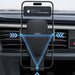Baseus Metal Age 3 Car Phone Holder Gravity for Air Vent - Black - Cell phone holders<<<HurtelXML&&&Car