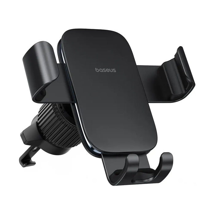 Baseus Metal Age 3 Car Phone Holder Gravity for Air Vent - Black - Cell phone holders<<<HurtelXML&&&Car