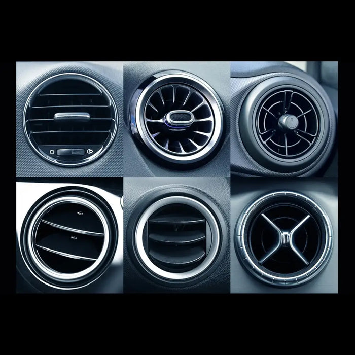 Baseus Metal Age II gravitational car phone holder to round ventilation grid (grey) - Cell phone