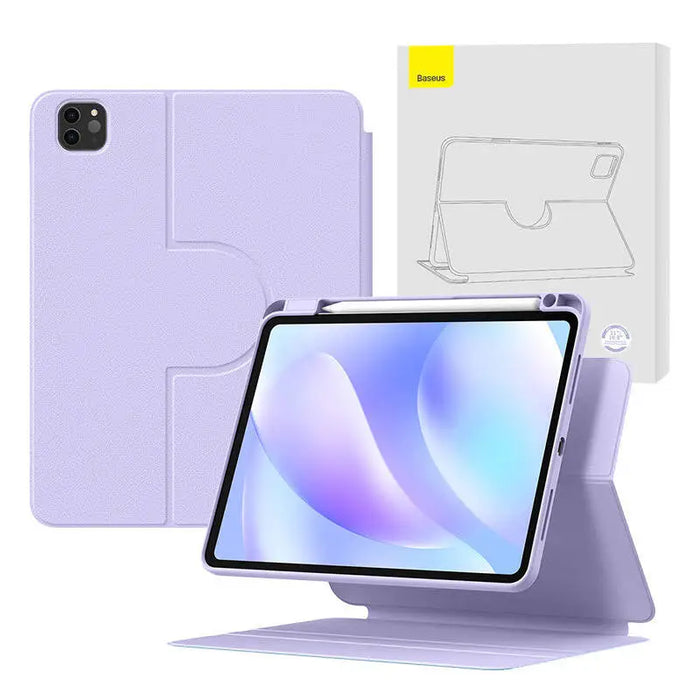 Baseus Minimalist Series IPad PRO 11’’/Pad Air4/Air5 10.9’’ Magnetic protective case (purple) - Protective cases