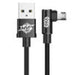 Baseus MVP Elbow Cable USB to micro USB 2A 1m - Black - USB to Micro USB<<<USB cables<<<GSM Accessories<<<InnproXML