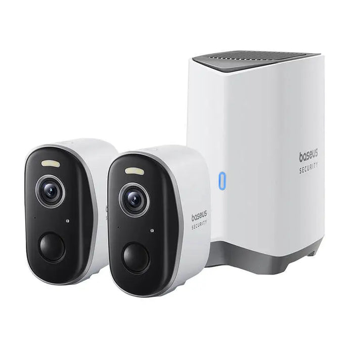 Baseus N1 2K Outdoor Camera Set of 2 (White) - IP cameras<<<Smart Home<<<InnproXML