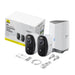 Baseus N1 Plus 2K Outdoor Camera Set (White) - IP cameras<<<Smart Home<<<InnproXML&&&Smart home<<<HurtelXML
