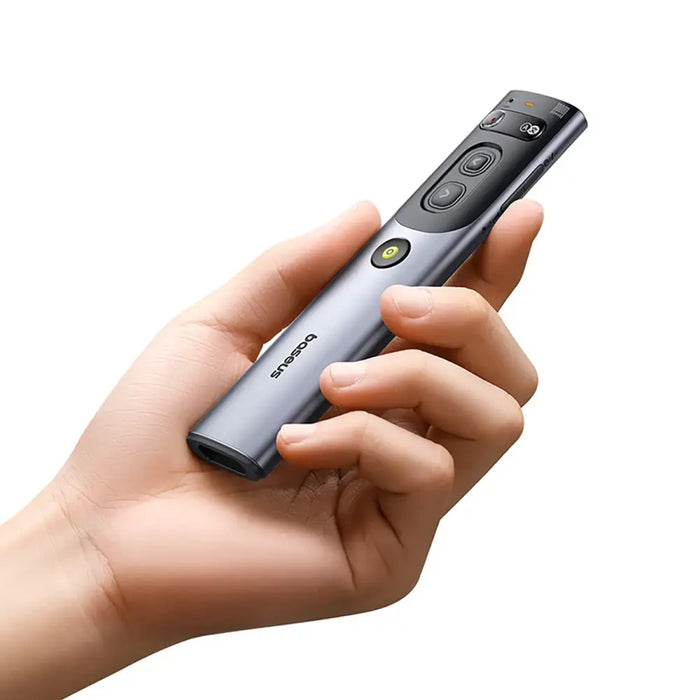 Baseus Orange Dot Laser Pointer with AI and Automatic Translation - Gray (with battery) - Other office