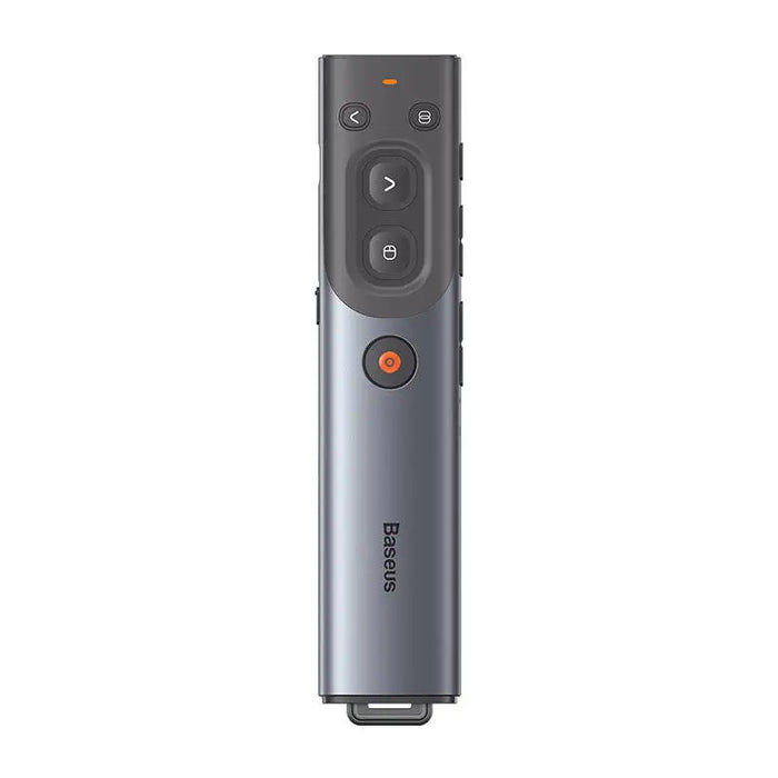Baseus Orange Dot Multifunctional remote control for presentation with a red laser pointer - gray - Laser pointers<<<IT