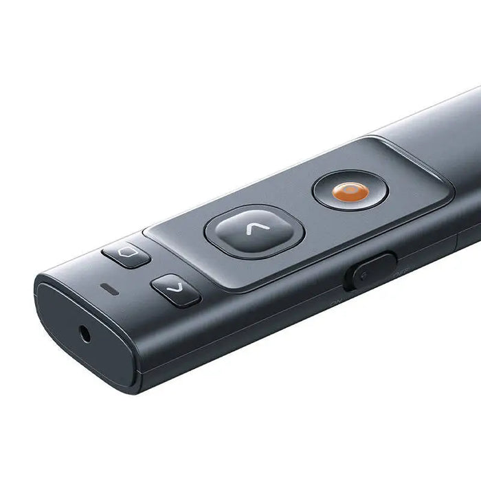 Baseus Orange Dot Multifunctionale remote control for presentation with a laser pointer - gray - Laser pointers<<<IT