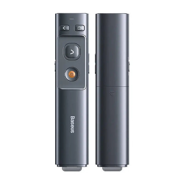 Baseus Orange Dot Multifunctionale remote control for presentation with a laser pointer - gray - Laser pointers<<<IT