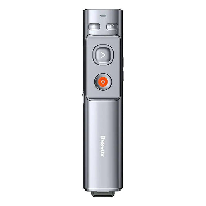 Baseus Orange Dot Multifunctionale remote control for presentation with a laser pointer - gray - Laser pointers<<<IT