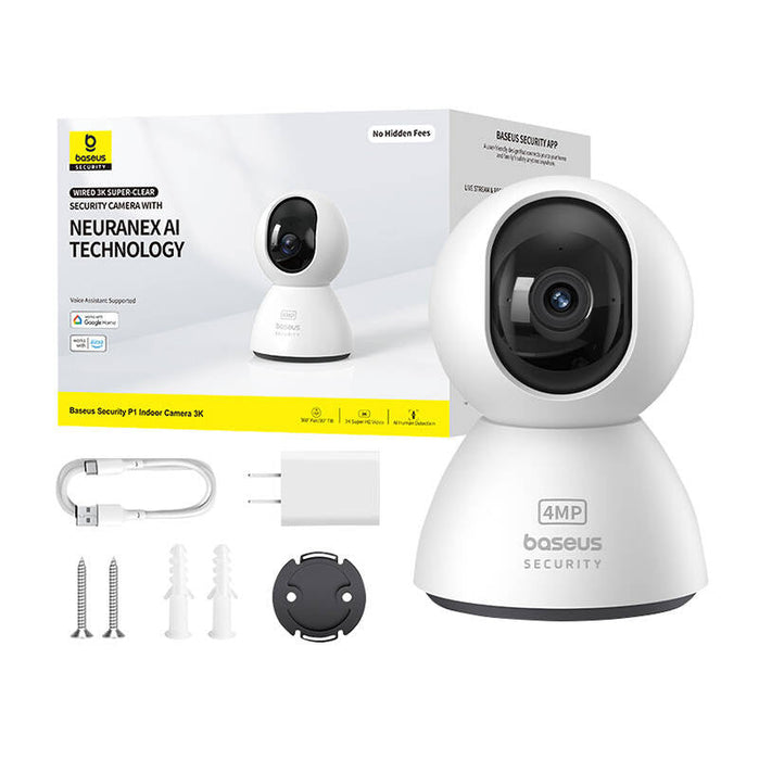 Baseus P1 3K Indoor Camera (White) - IP cameras<<<Smart Home<<<InnproXML&&&*Kategoria