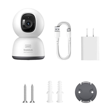 Baseus P1 Lite 2K Indoor Camera (White) - IP cameras<<<Smart Home<<<InnproXML&&&Smart