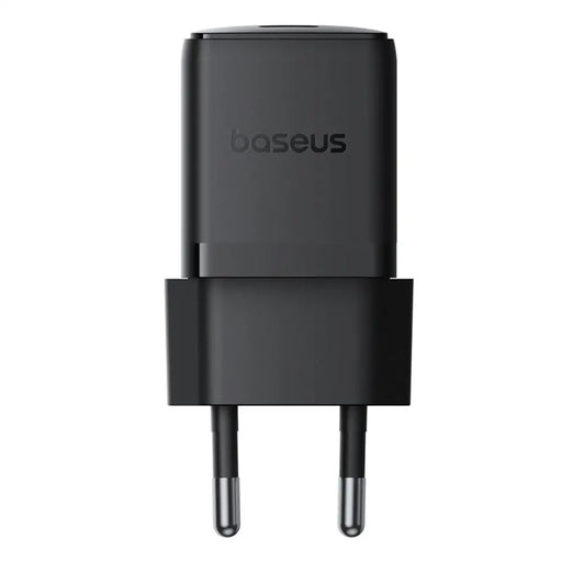 Baseus Palm 1C 20W Wall Charger (with Baseus Mini White USB-C 60W (20V/3A) 1m Cable) - Black - Cell phone USB