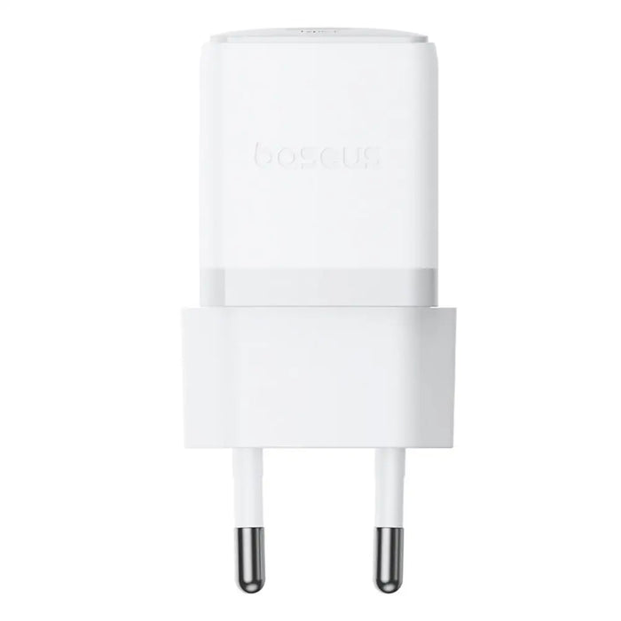 Baseus Palm 1C 20W Wall Charger (with Baseus Mini White USB-C 60W (20V/3A) 1m Cable) - White - Cell phone USB