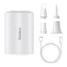 Baseus PocketGo Portable Pump (white) - Camping<<<Outdoor<<<InnproXML&&&Sport products<<<HurtelXML