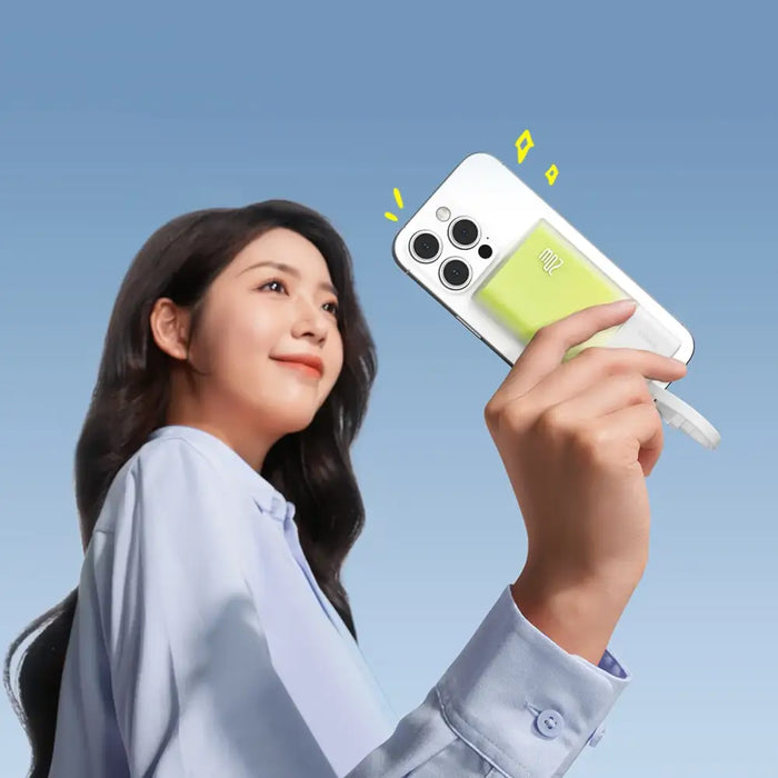 Baseus Popsicle 5200mAh 20W Powerbank with Built-in Lightning Cable (+ White Baseus Simple USB-C - USB-C