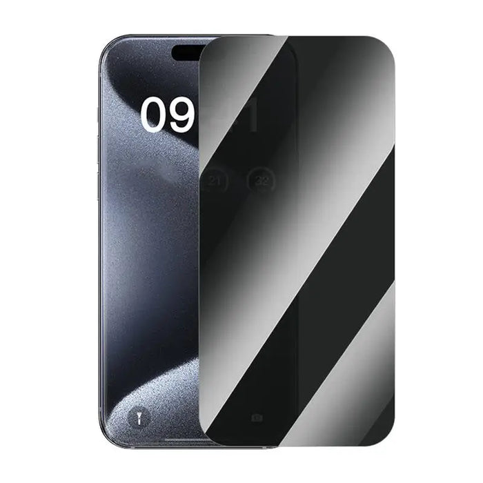 Baseus privacy glass for iPhone 15 Pro pack of 2 pcs. - For smartphones<<<Tempered glass and screen protectors<<<GSM
