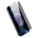Baseus Privacy Tempered Glass for iPhone 14 Pro Full Screen 0.3mm Privacy Filter Anti Spy + Mounting Frame - Cell phone