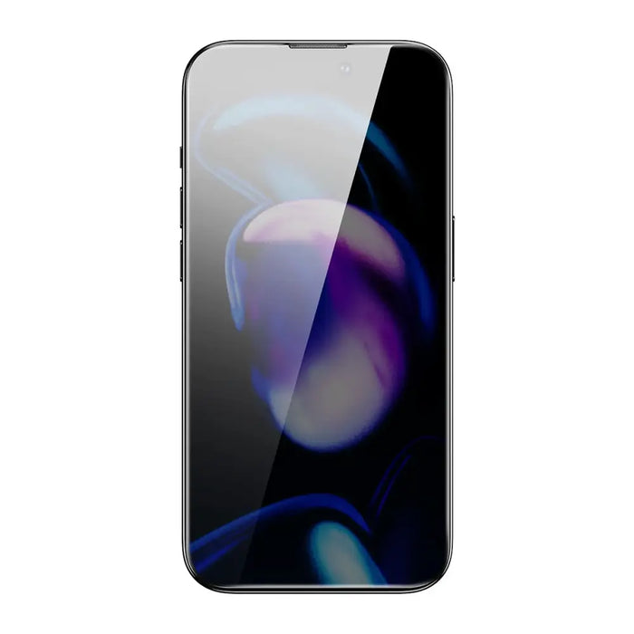 Baseus Privacy Tempered Glass for iPhone 14 Pro Full Screen 0.4mm Privacy Filter Anti Spy + Mounting Kit - Cell phone